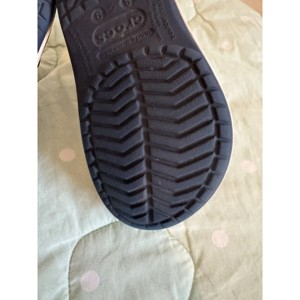 Crocs Classic Unisex Kids Clogs - Size 8/9 Navy Blue